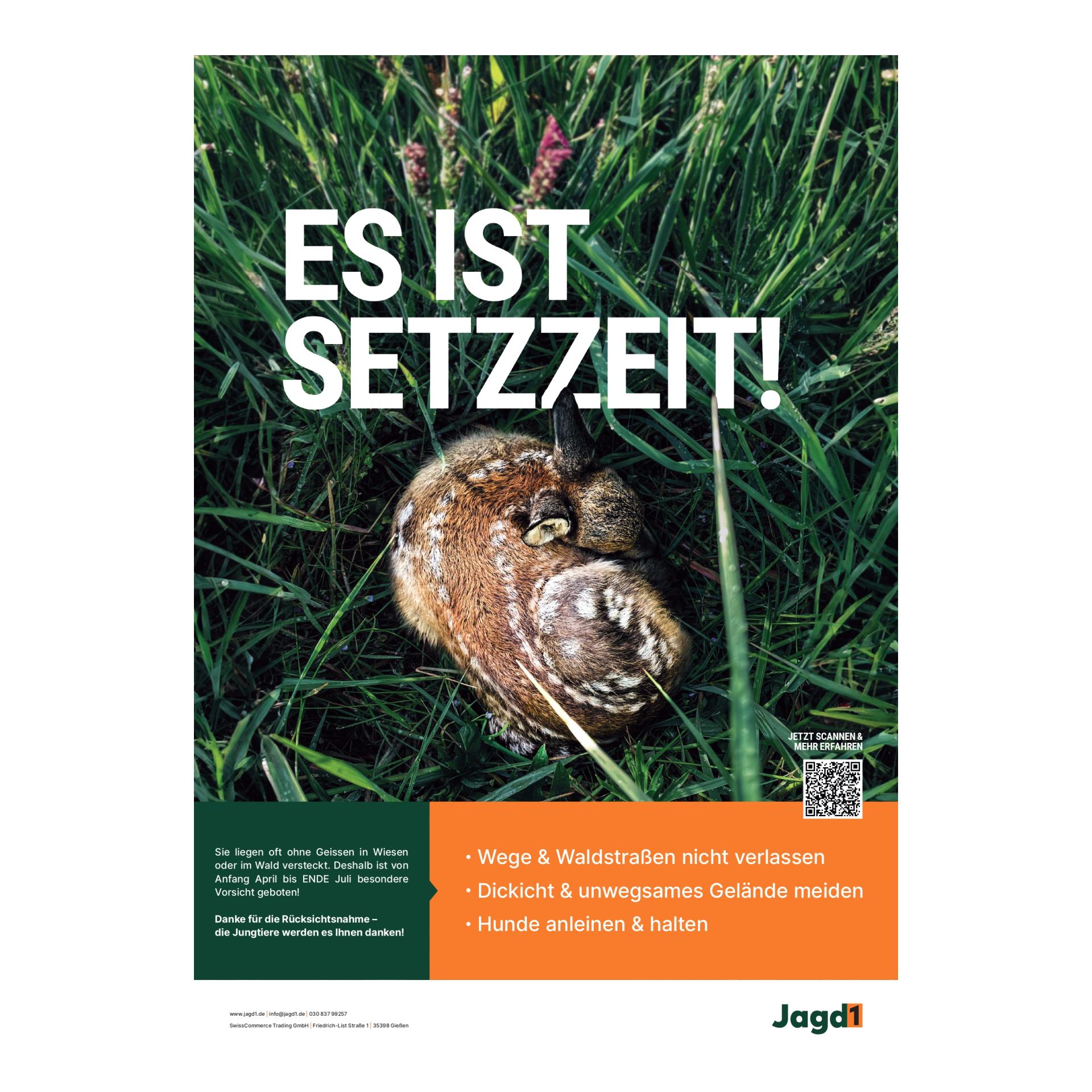 Plakat Rehkitzrettung Plakat Rehkitzrettung