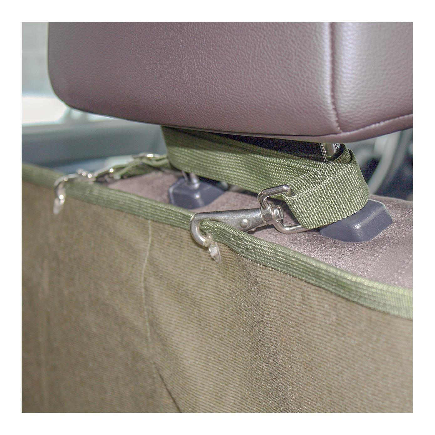 Schonbezug für Autositz, universell jägergrün, aus Nylon (Stück)
